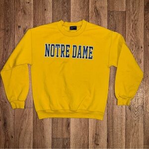 MV Sport Yellow Crewneck Sweater